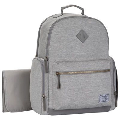 Eddie Bauer Chinook Backpack Diaper Bag - Grey | Best Buy Canada