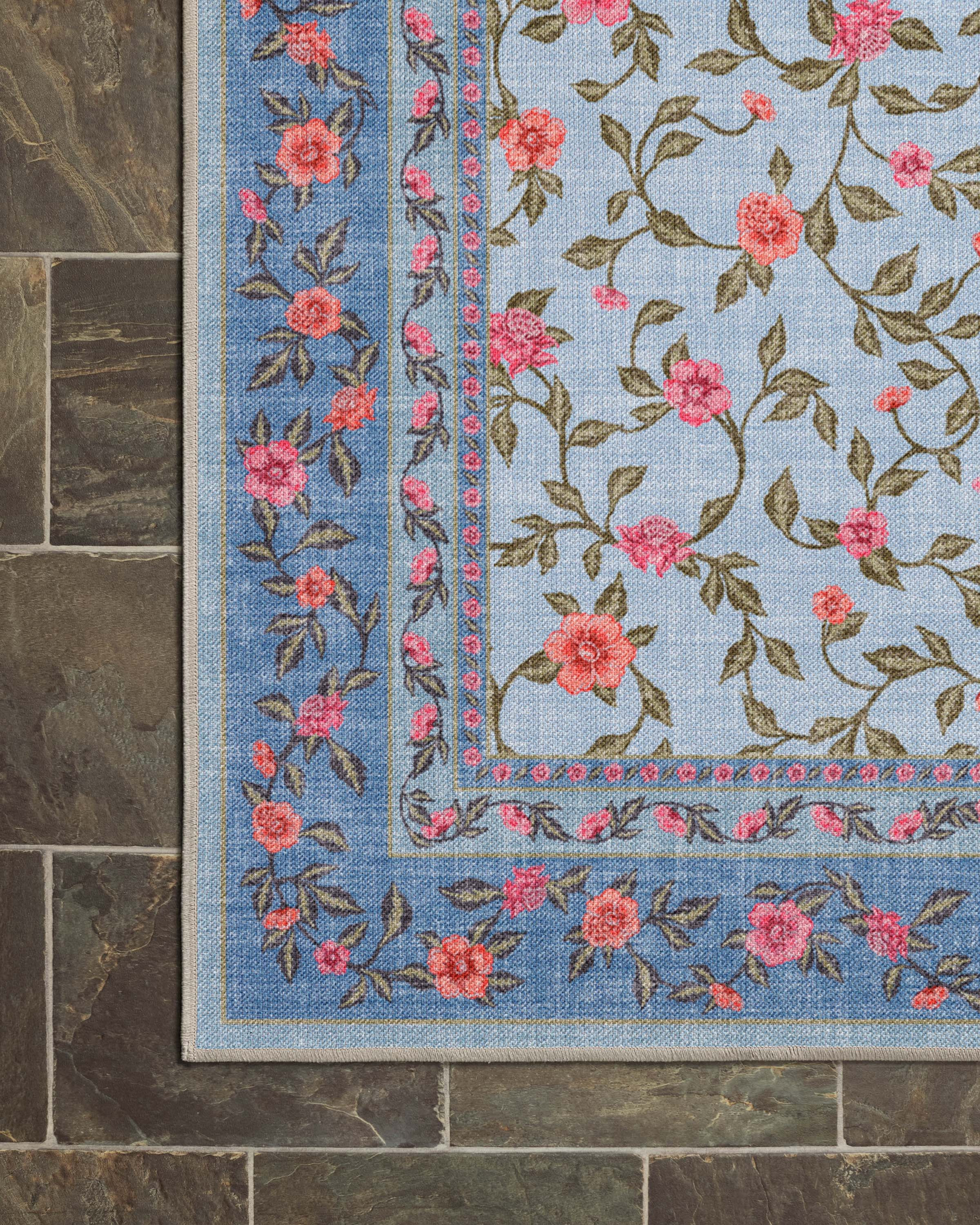 Della Yellow & Orange Outdoor Rug | Ruggable US | Ruggable
