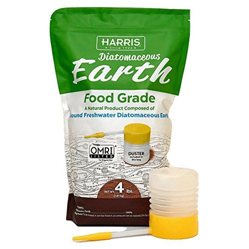 HARRIS Diatomaceous Earth Food Grade, 4lb with Powder Duster Included in The Bag | Amazon (US)