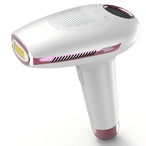 DEESS Laser Hair Removal with Cooling System, GP591 IPL Hair Remover for Women & Men, 40°F ICE-Compress, HR, SR, AC 3-in-1 Lamp, Skin Safety Sensor, at-Home Painless Hair Removal Device for Face &Body | Amazon (US)