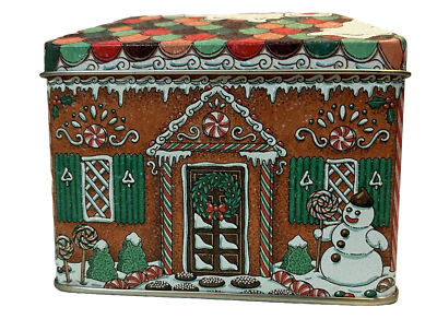 Vtg Keller Charles of Philadelphia Christmas Gingerbread House Tin  | eBay | eBay US