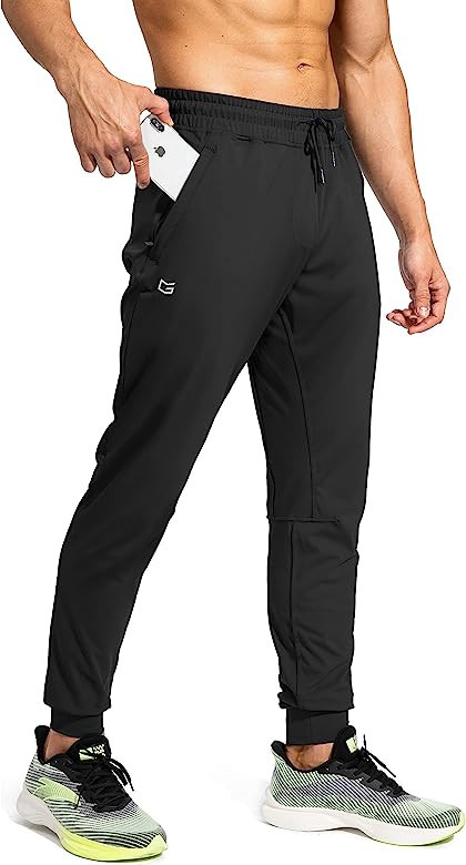 G Gradual Men's Sweatpants with Zipper Pockets Athletic Pants Traning Track Pants Joggers for Men... | Amazon (US)