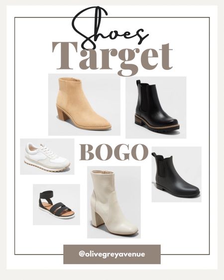BOGO 50% off shoes at Target 

#fallboots #booties #targetshoes #boots #targetdeal

#LTKsalealert #LTKstyletip #LTKunder50