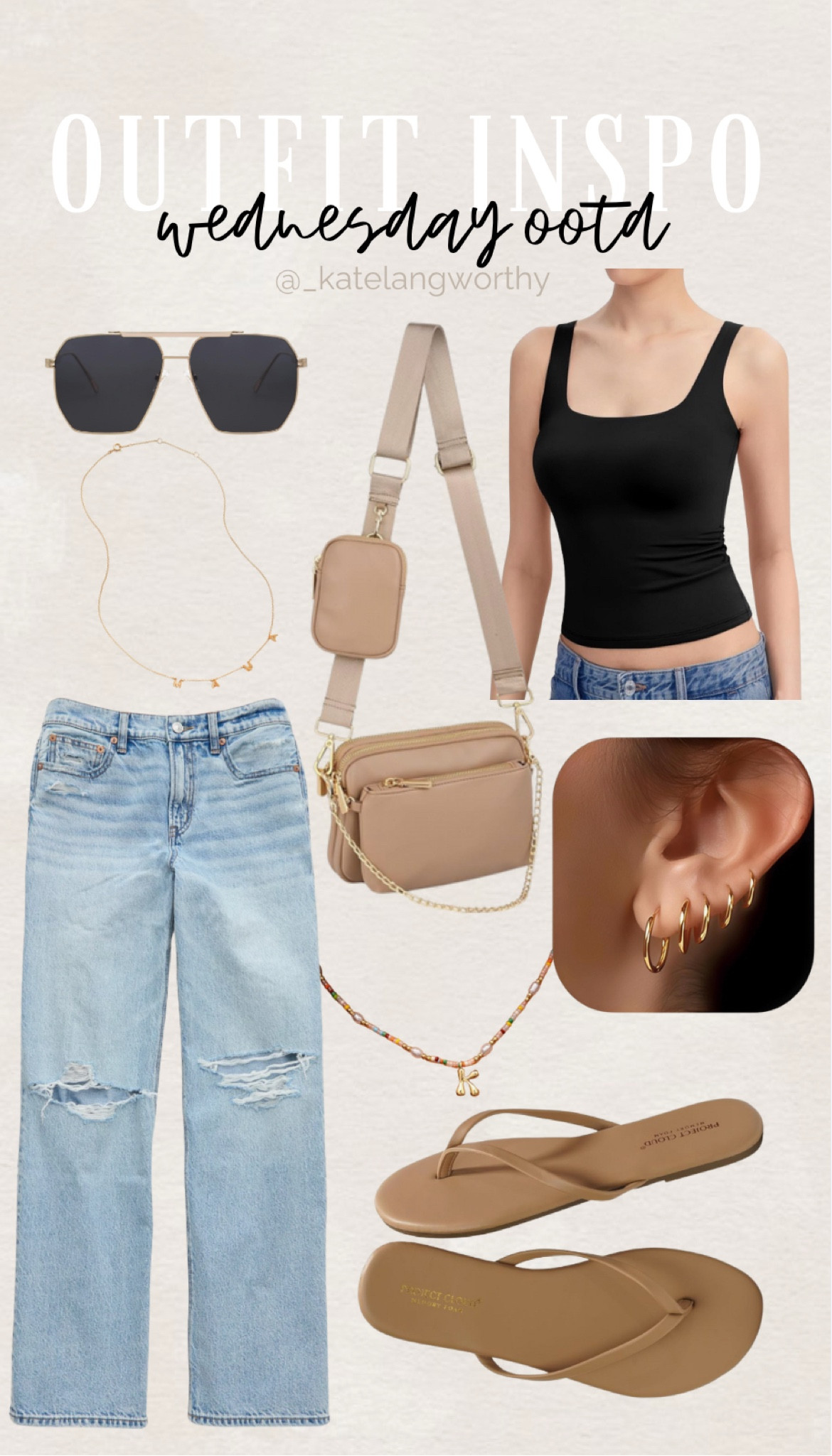 Wednesday OOTD featuring my favorite casual jeans from American Eagle! 👖 🦅 

#LTKStyleTip #LTKShoeCrush #LTKFindsUnder50