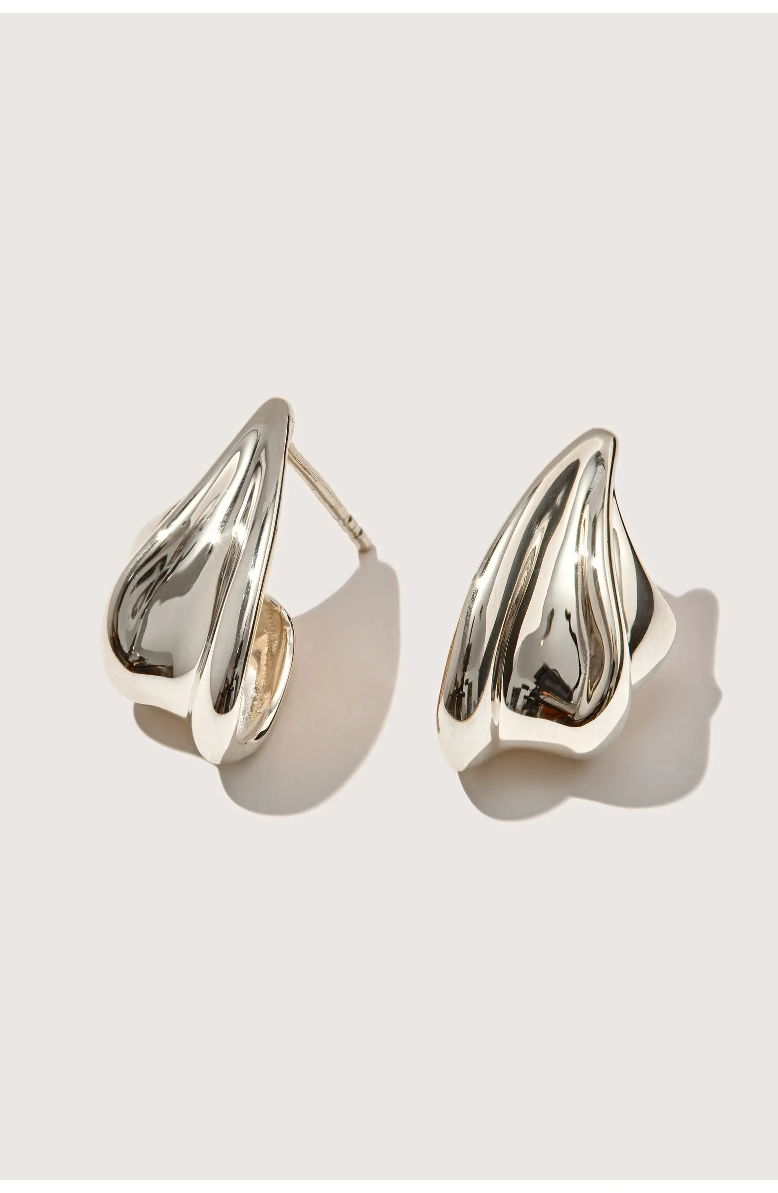Sterling Silver Wave Earrings | Nordstrom