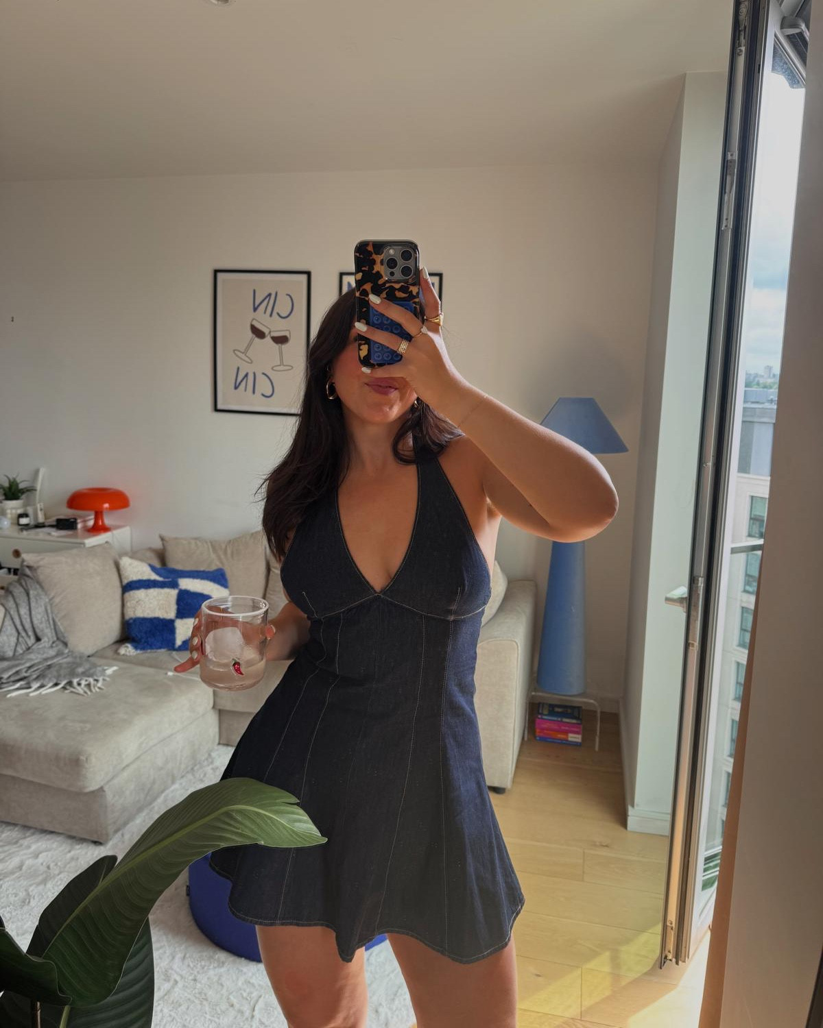 Zara halter neck indigo denim mini dress 🍸

#LTKsummer #LTKpartywear #LTKdresses
