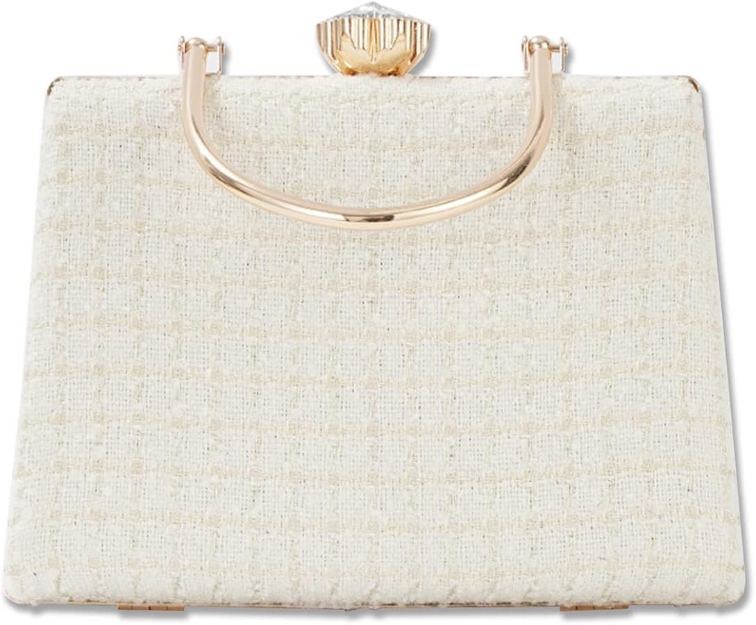 Small Evening Bag for Women Rhinestone Clutch Purse Sparkly Glitter Shoulder Bag | Amazon (US)