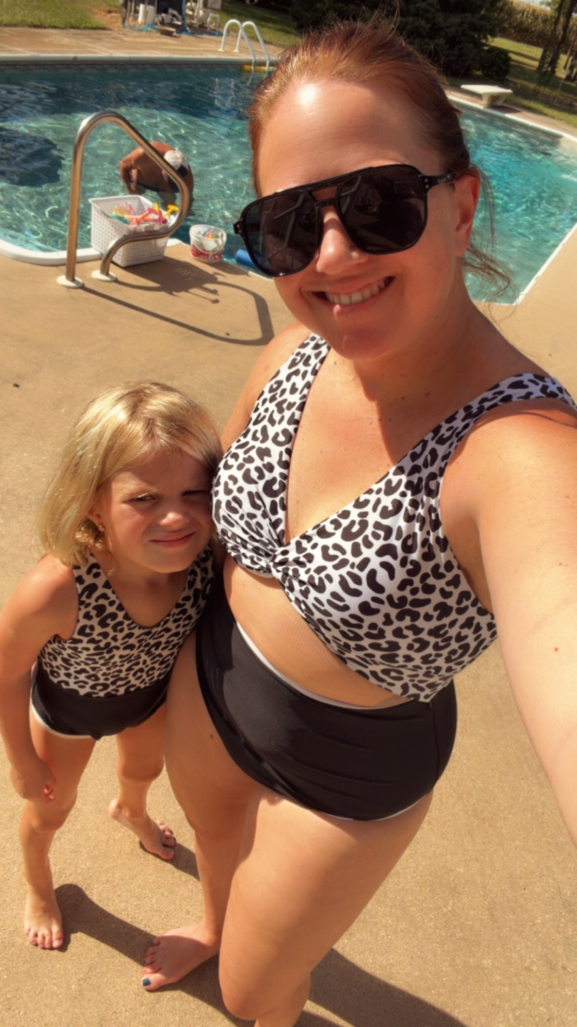 Mommy daughter matching swimsuits
Both run true to size
Ours are no longer available to linked similar ones

#LTKdayinmylife #LTKSwim #LTKKids