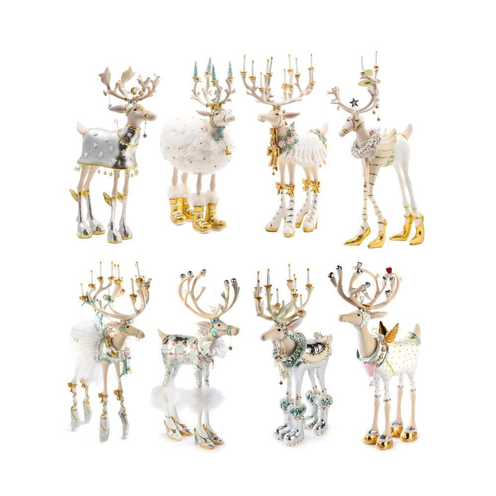 Patience Brewster Moonbeam Reindeer Figure Collection | MacKenzie-Childs