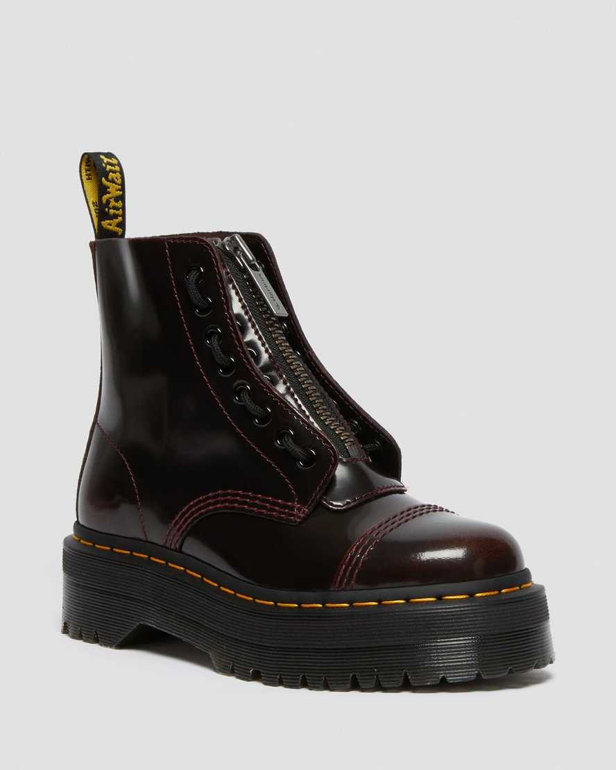 Sinclair Women's Arcadia Leather Platform Boots | Dr. Martens
