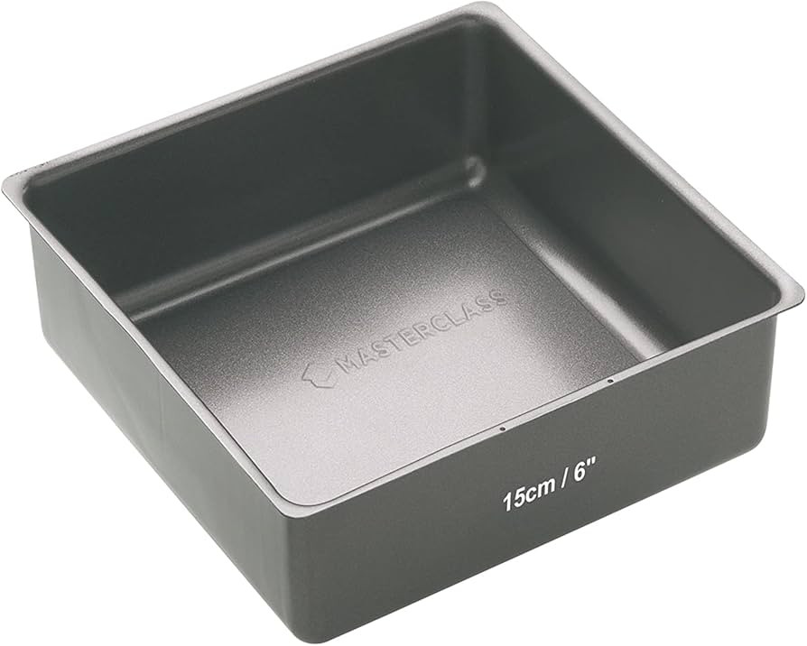 MasterClass KCMCHB62 15 cm Deep Cake Tin with PFOA Non Stick and Loose Bottom, 1 mm Carbon Steel,... | Amazon (UK)