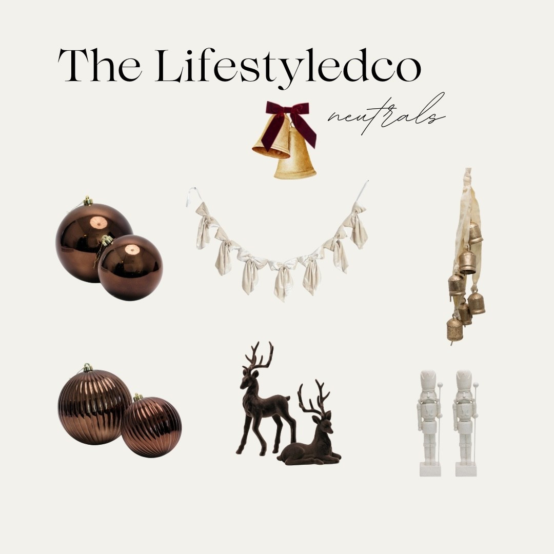 Soft, simple, and so The LifestyledCo 🤍
Neutral tones, natural textures, and warm metallics — this look is all about calm, cozy Christmas vibes.
Would you go neutral or add a pop of color this year? 🎄✨

#TheLifestyledCo #NeutralChristmas #HolidayDecor #HomeForTheHolidays #LTKHome #ModernHolidayHome #CozyChristmas

#LTKHome #LTKSeasonal #LTKHoliday