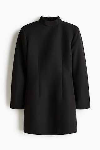 H & M - Long-Sleeved Dress - Black | H&M (US + CA)