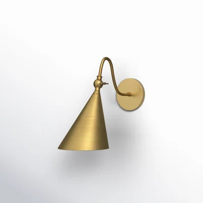 Cogan 1 - Light Dimmable Armed Sconce | Joss & Main