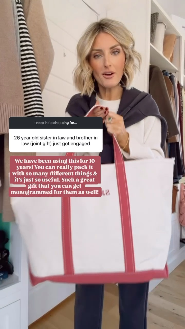 This bag is one you’ll use for years! It makes a great gift for anyone!

Loverly Grey, gift guide, gift ideas, tote bag

#LTKHoliday #LTKGiftGuide