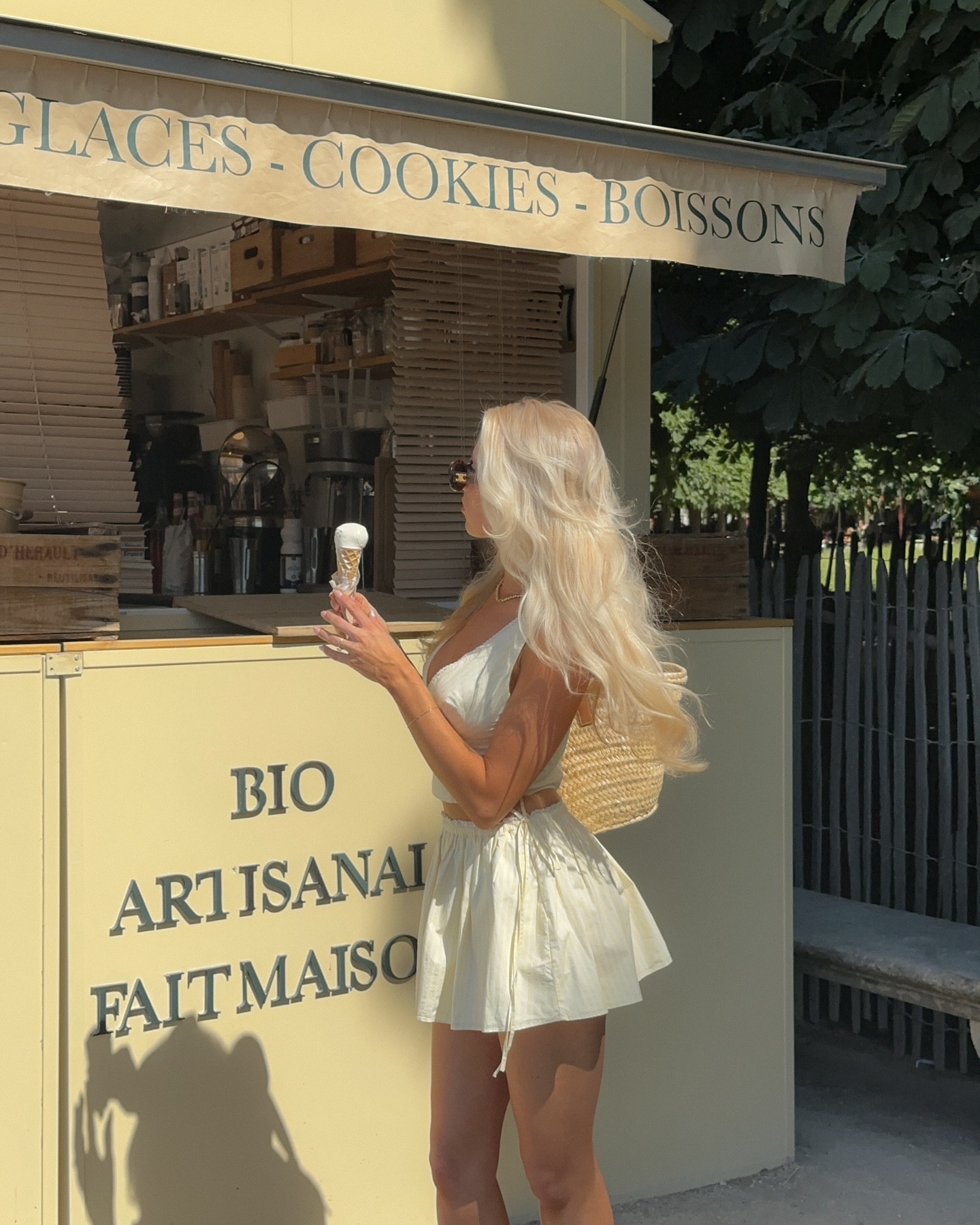 Parisian ice cream date in the cutest matching set from Oh Polly🍦🤍 I’m a size S in the top and the skirt! 


#LTKSeasonal