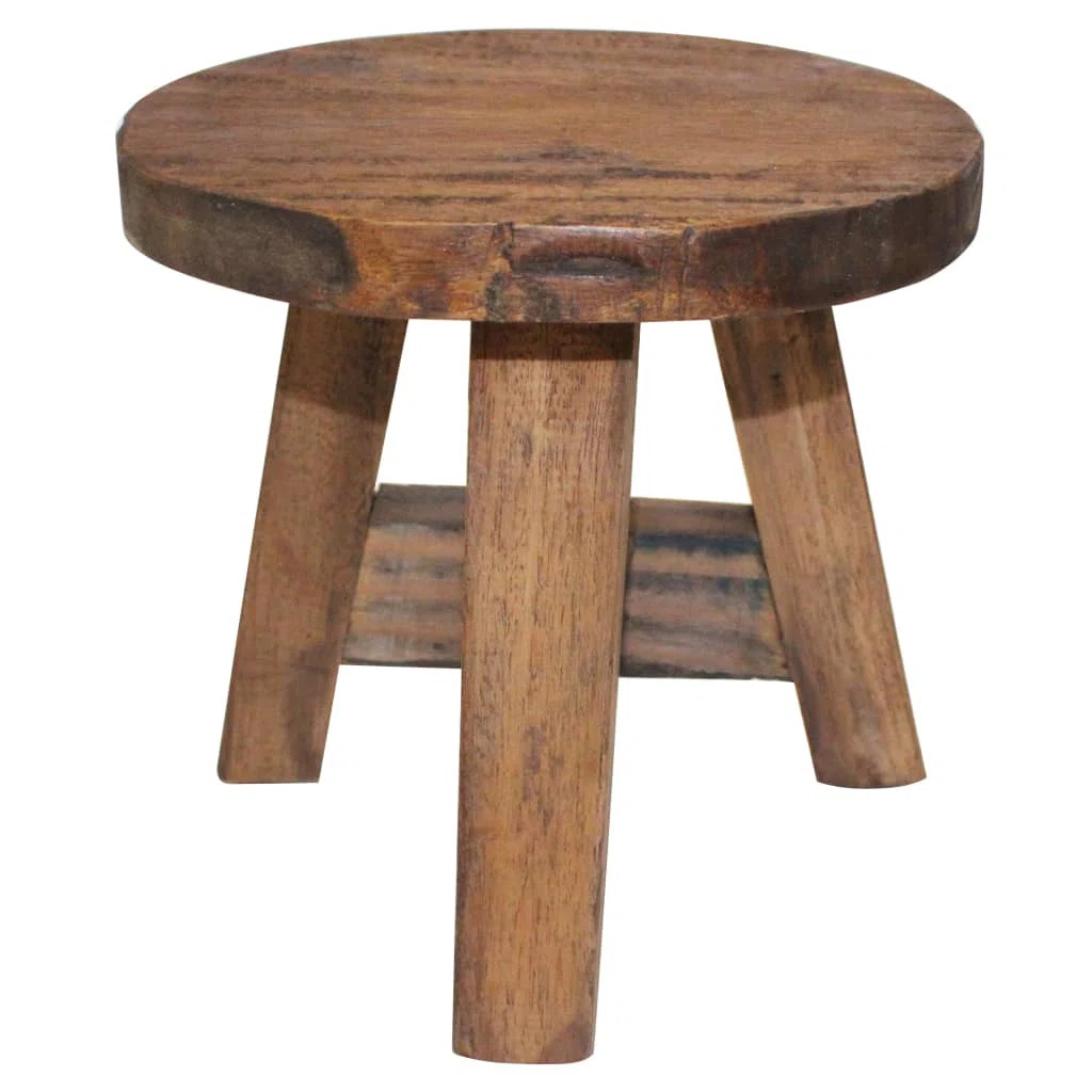 VidaXL Stool Solid Reclaimed Wood & Reviews | Wayfair | Wayfair North America