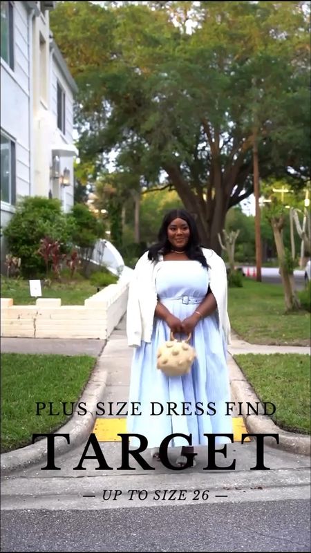 I found the cutest dress from Target for only $28! I’m wearing a size 20 and this dress goes up to size 26🤍  Did I mention she comes in other colors too?✨

#plussizefashion #weddingguestdresses #plussizespringdresses 


#LTKplussize #LTKSeasonal #LTKsalealert