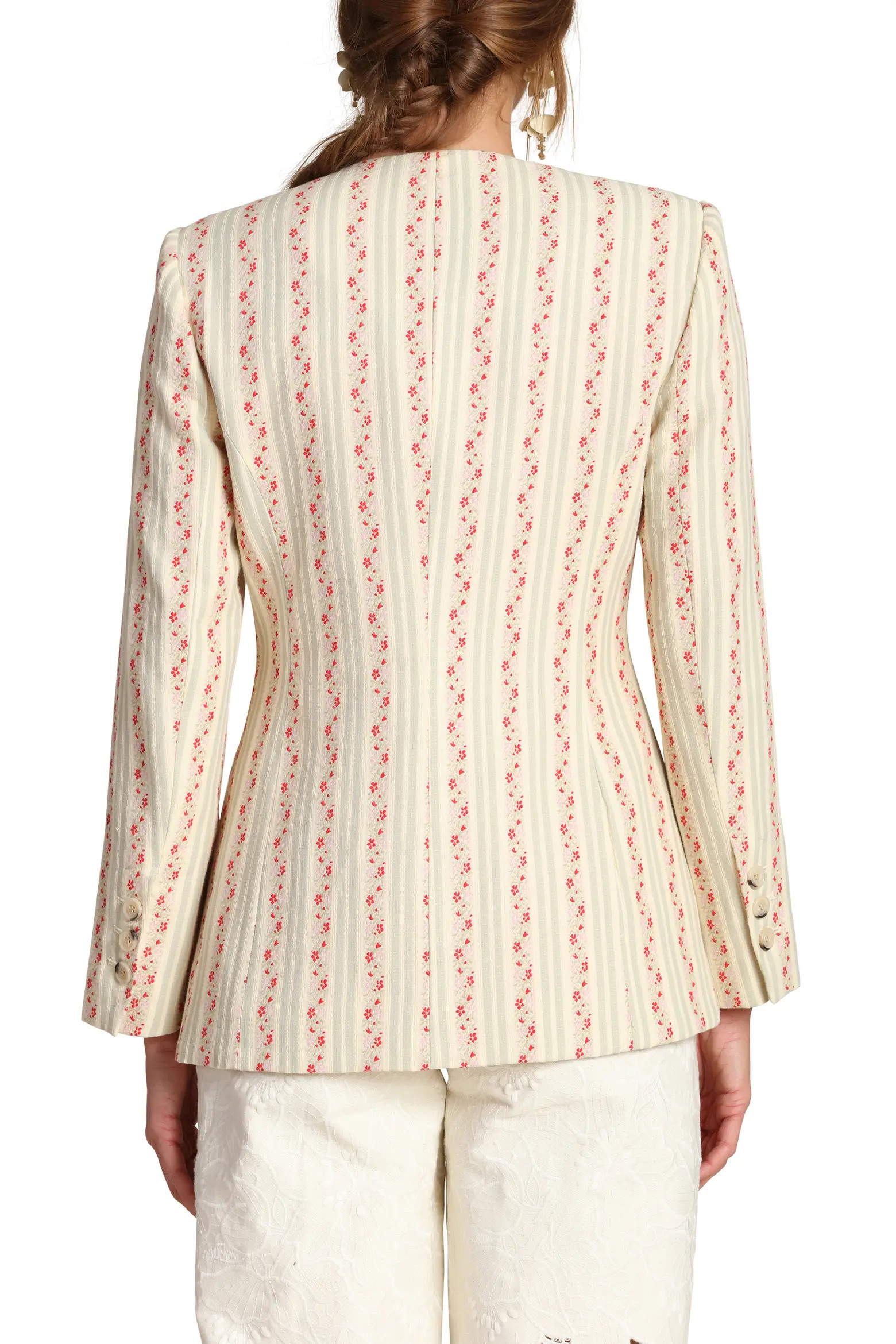 Floral Brocade Cotton Blazer (Women) | Nordstrom | Nordstrom