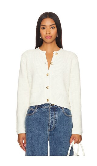 Fantino Cardigan in Antique White | Revolve Clothing (Global)