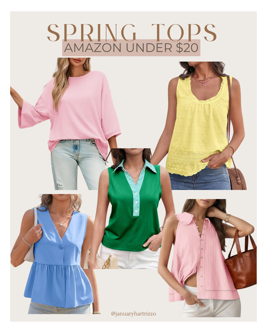  Spring tops all under $20 perfect for the seasons ahead!

Spring outfits 2026, casual spring summer shirts

 

#LTKOver40 #LTKootd #LTKmomlife