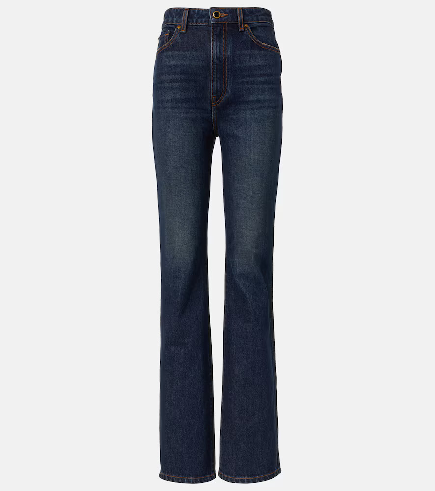 Khaite Danielle high-rise straight jeans | Mytheresa (UK)