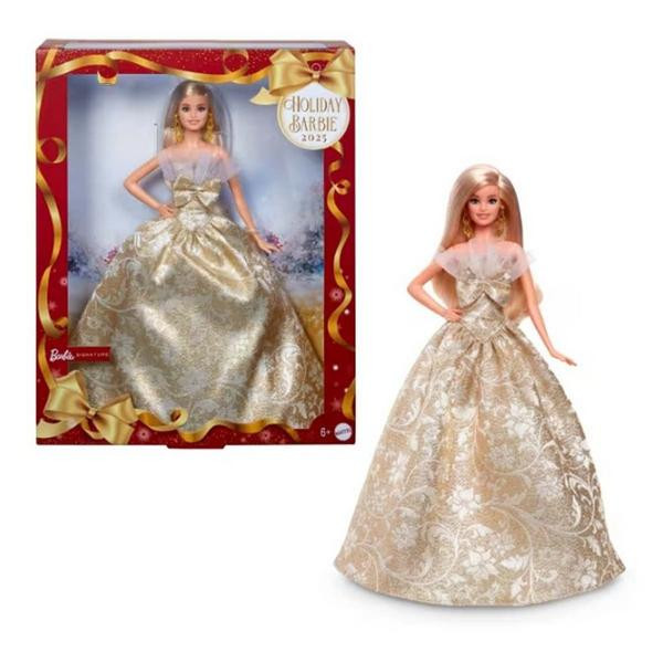 Barbie Signature 2025 Holiday Fashion Doll in Gown | Scheels Sports