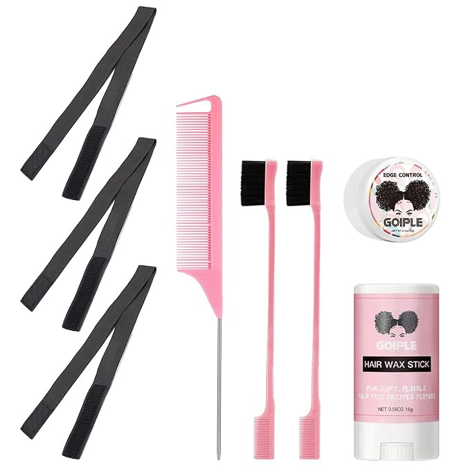 3PCS Elastic Bands for Wig Edges - Elastic Band for Lace Frontal Melt Wig Melt Band for Lace Fron... | Amazon (US)