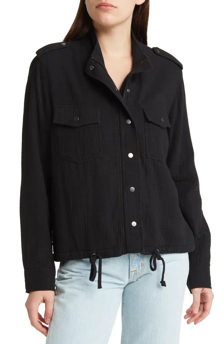 Collins Organic Cotton Military Jacket | Nordstrom