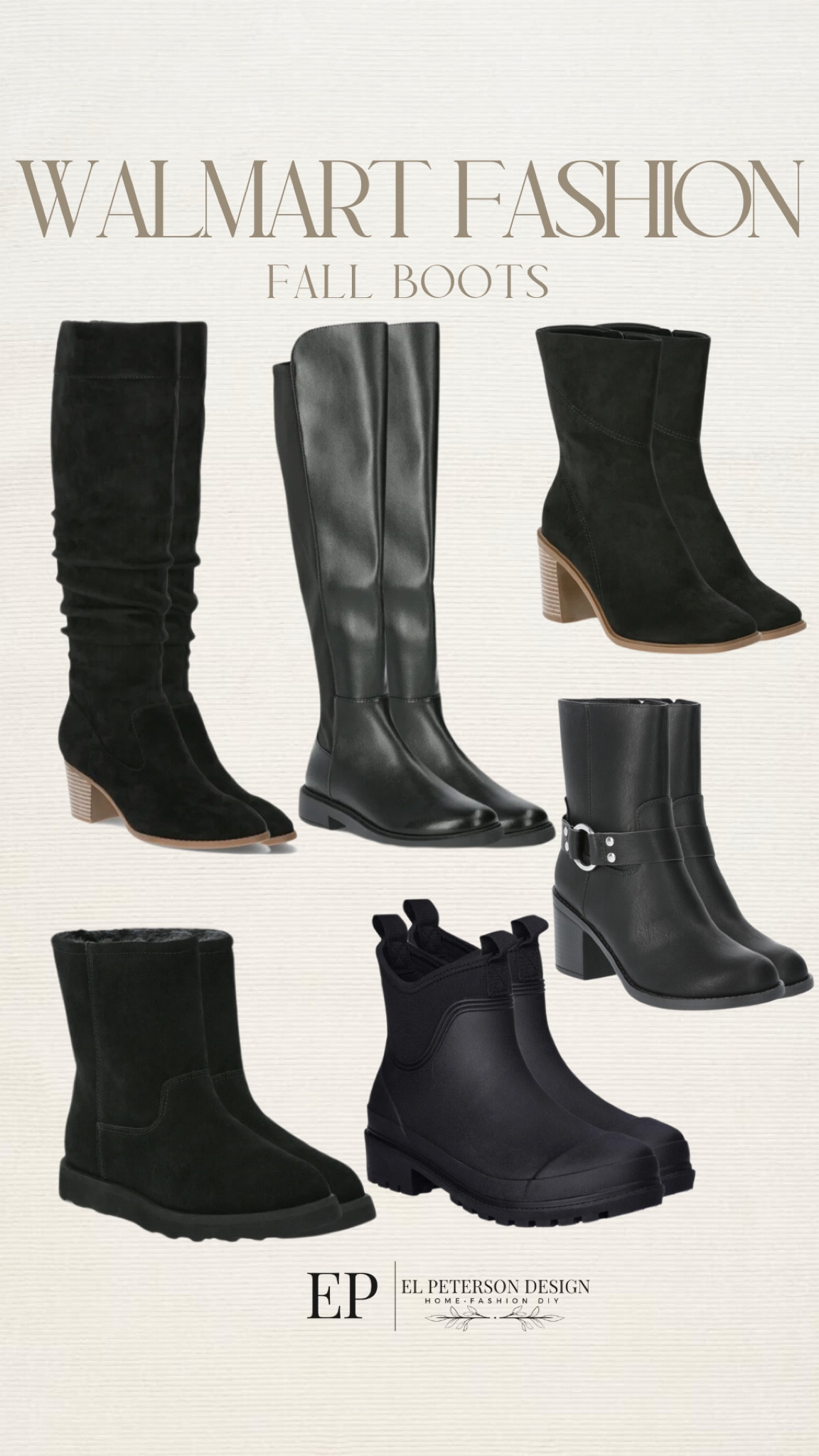 @walmartfashion
#walmartpartner
#walmartfashion @walmart
Fall boots
Booties
Chelsea boots 

#LTKStyleTip #LTKFindsUnder100 #LTKFindsUnder50