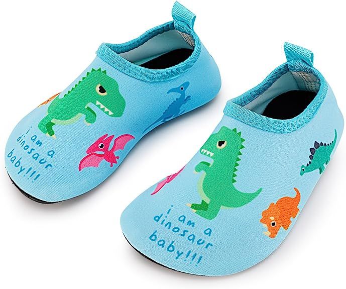 Bigib Toddler Kids Swim Water Shoes Quick Dry Non-Slip Water Skin Barefoot Sports Shoes Aqua Sock... | Amazon (US)