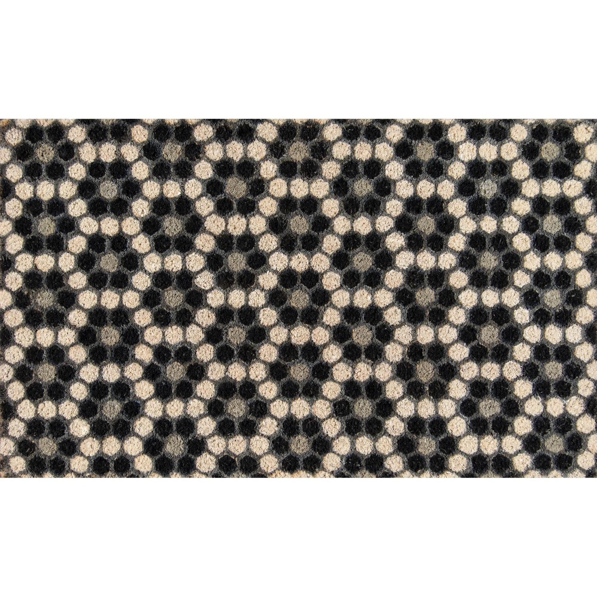 Novogratz Aloha Polka Dots Outdoor Doormat & Reviews | Wayfair | Wayfair North America