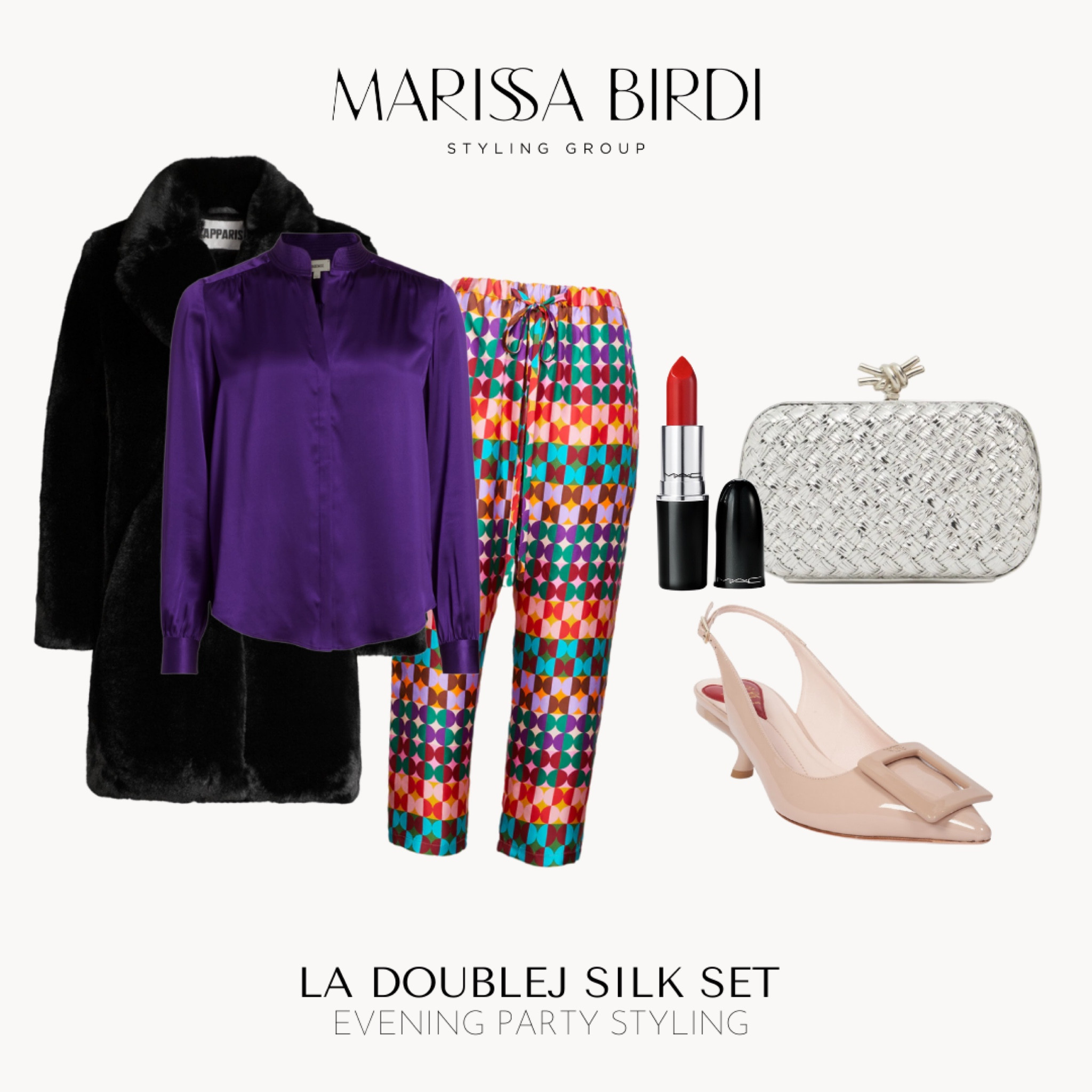 It’s called “overnight shipping” 😂😂

The print in this pant is really festive and reminds me of wrapping paper, so it felt like a great starting place to style a Christmas Eve or New Year’s Eve look. 

Additionally, because it is not an obvious holiday print like a tartan plaid, it has life outside of the holidays. You could easily repurpose this entire look for an arts inspired evening at a gallery or theater. 

#LTKHoliday #LTKitbag #LTKSeasonal