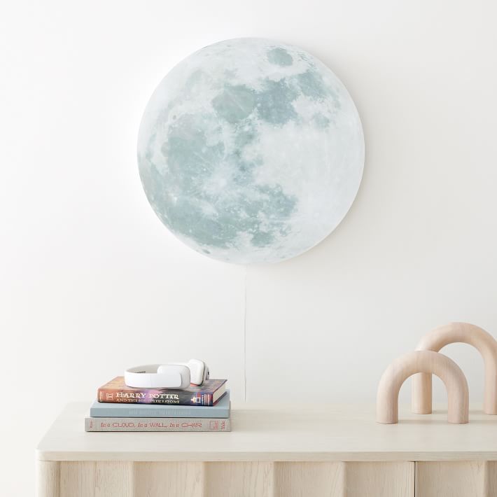 Lit Acrylic Moon (20") | West Elm (US)