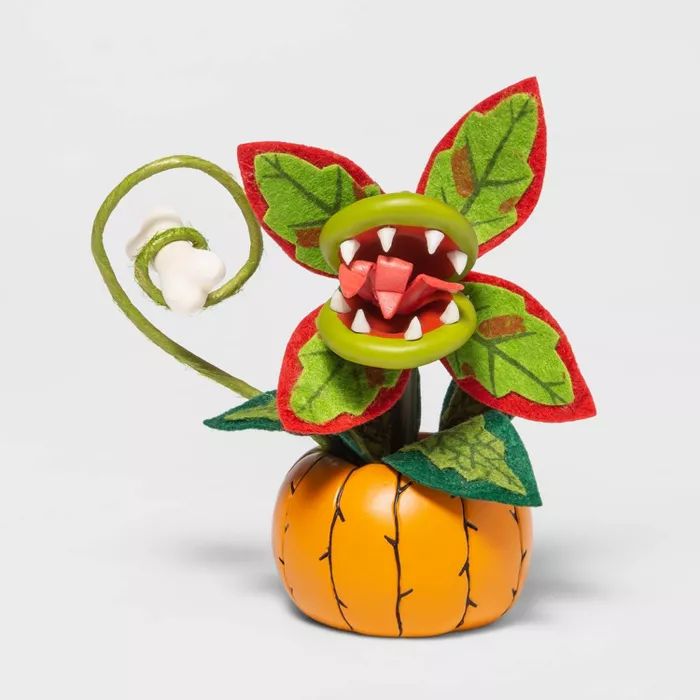 Ghoulish Garden Blood Succulent Faux Halloween Creepy Plant Orange - Hyde & EEK! Boutique™ | Target