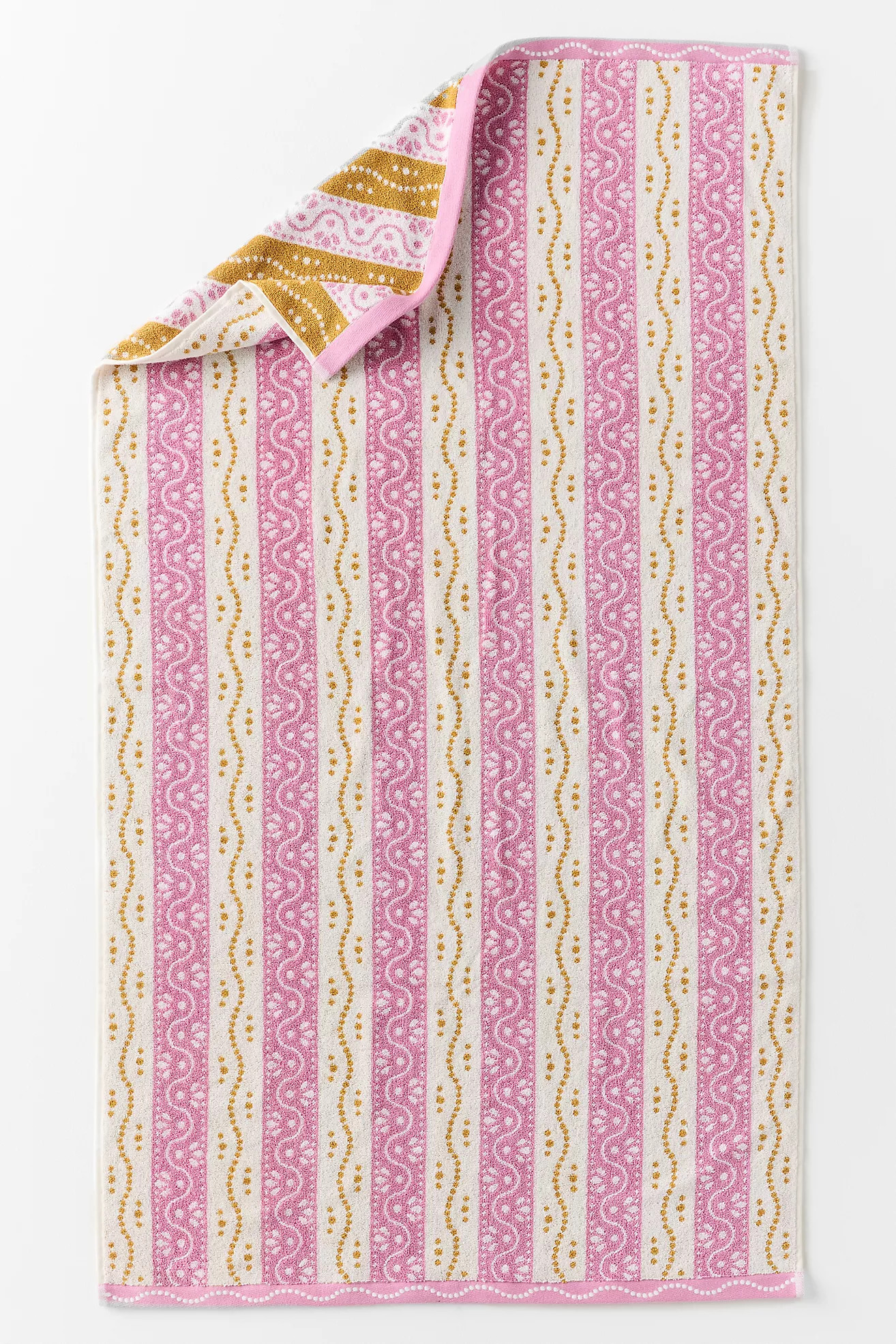 Ivy Cotton Woven Stripe Towel Collection | Anthropologie (UK)