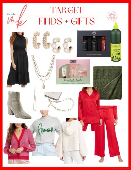 Target sale, target gifts, gifts for her, home gifts, pajama set, jewelry gifts, sweaters, loungewear 

#LTKHoliday #LTKSeasonal #LTKGiftGuide