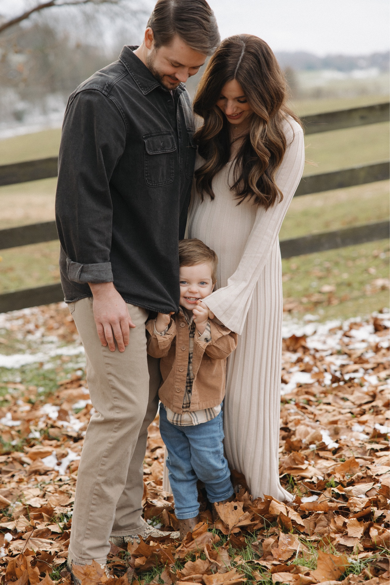 Family photo outfit inspo. Maternity farm photos. Baby boy #2. Winter family photos. Christmas card photo outfits  

#LTKBump #LTKHoliday #LTKFamily