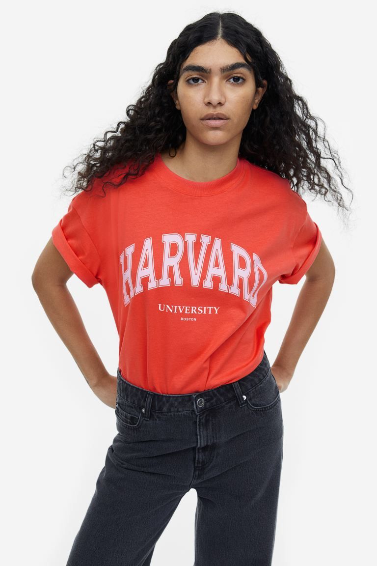 Oversized Printed T-shirt | H&M (US + CA)