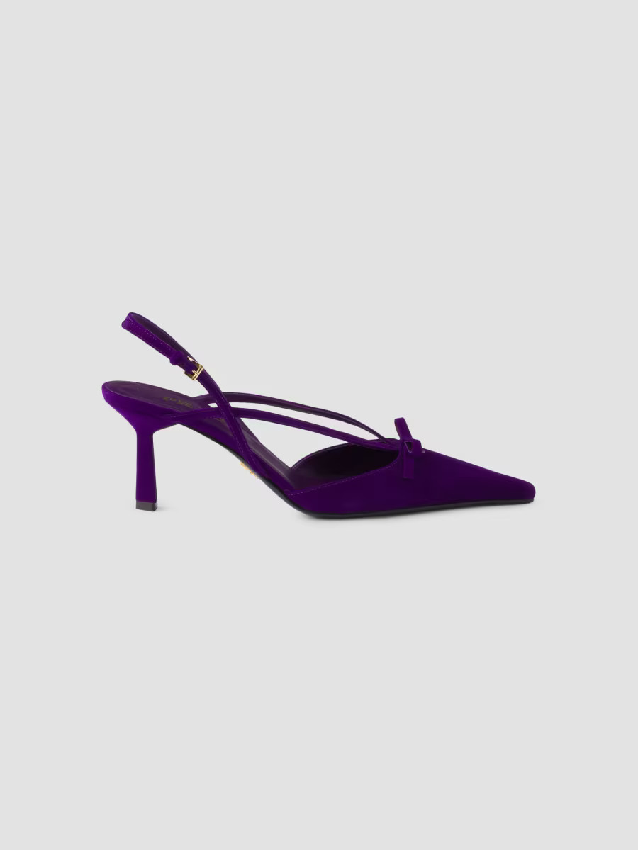 Women's Suede Slingback Pumps - Pink - Size 8 | Saks Fifth Avenue