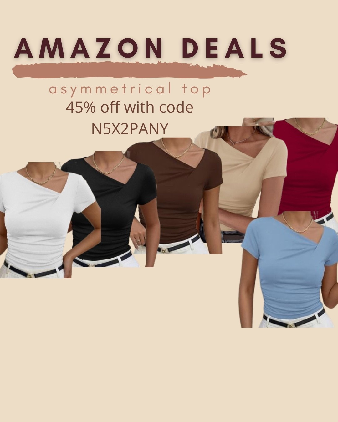 $10 ends 5/20

Amazon fashion
Amazon deals
Asymmetrical top
Date night top

#LTKSaleAlert