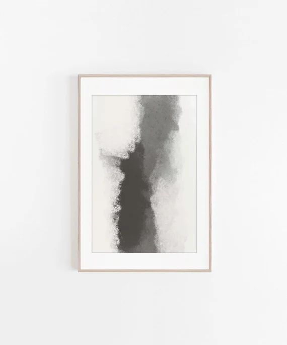 Black Abstract Art Print, Black and White wall art, Minimal Prints, Modern Printable Art, Abstrac... | Etsy (US)