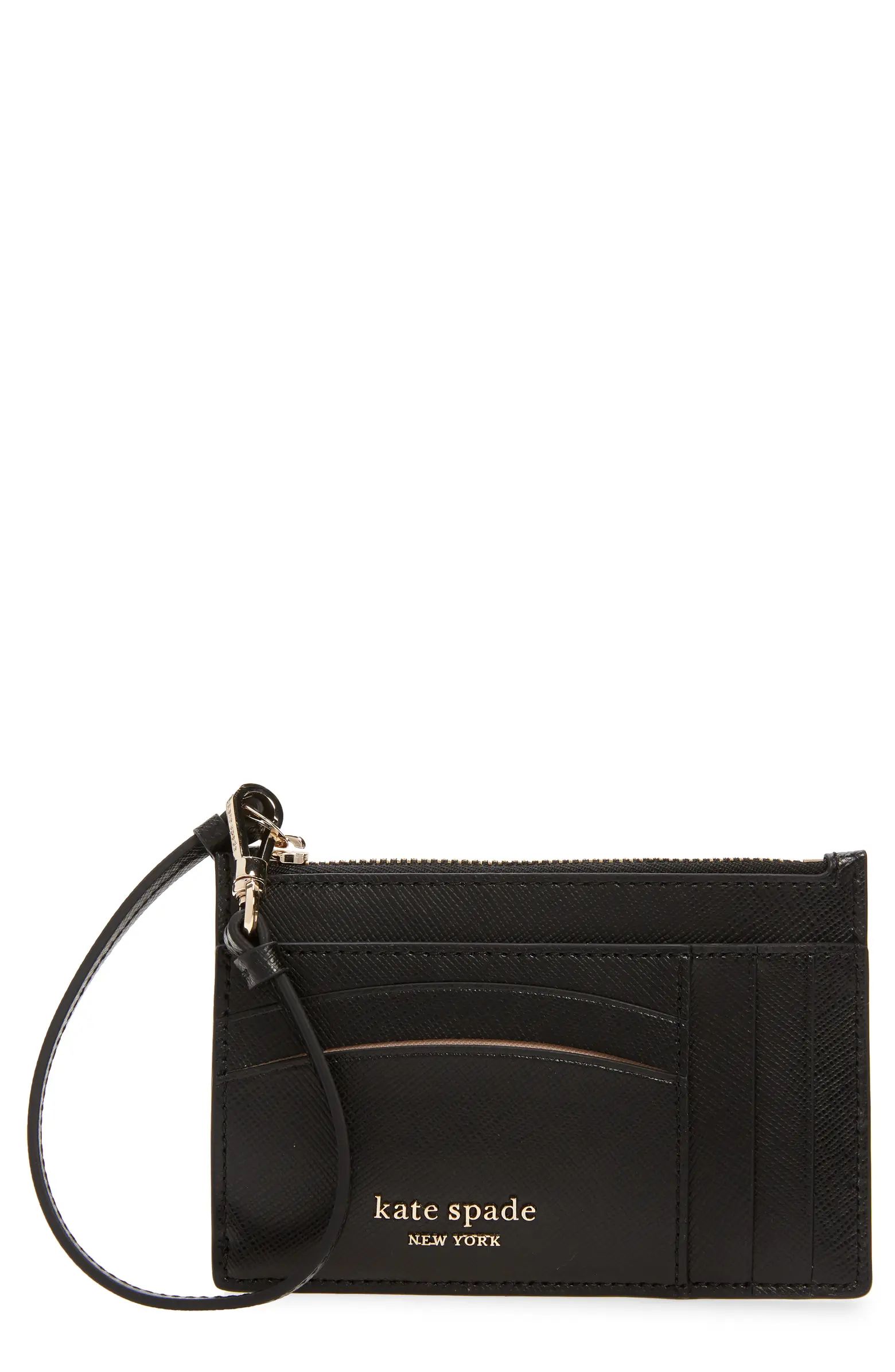 spencer leather wristlet card case | Nordstrom