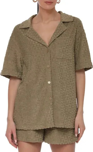 Texture Cuff Sleeve Shirt | Nordstrom Rack