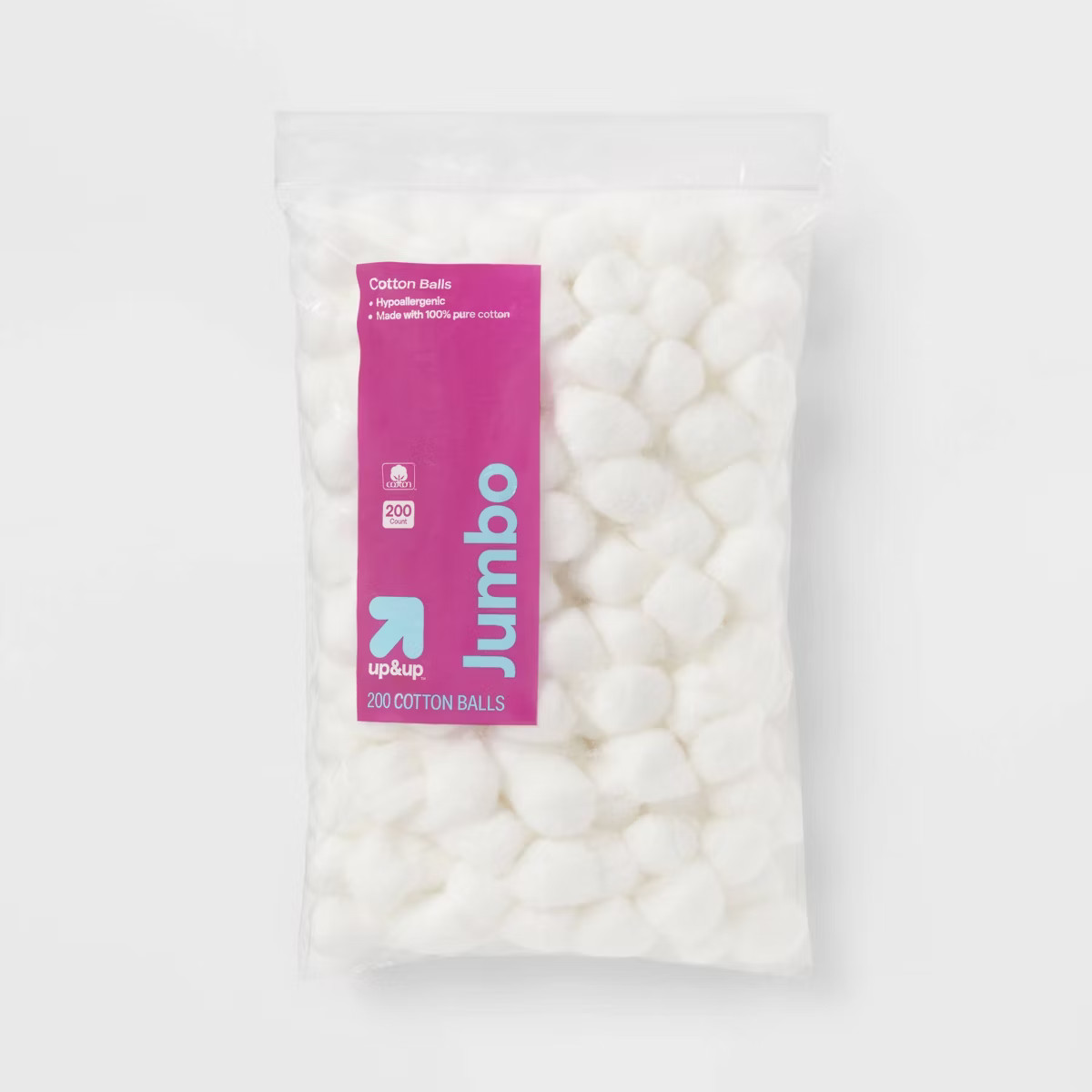 Jumbo Cotton Balls - 200ct - up&up™ | Target