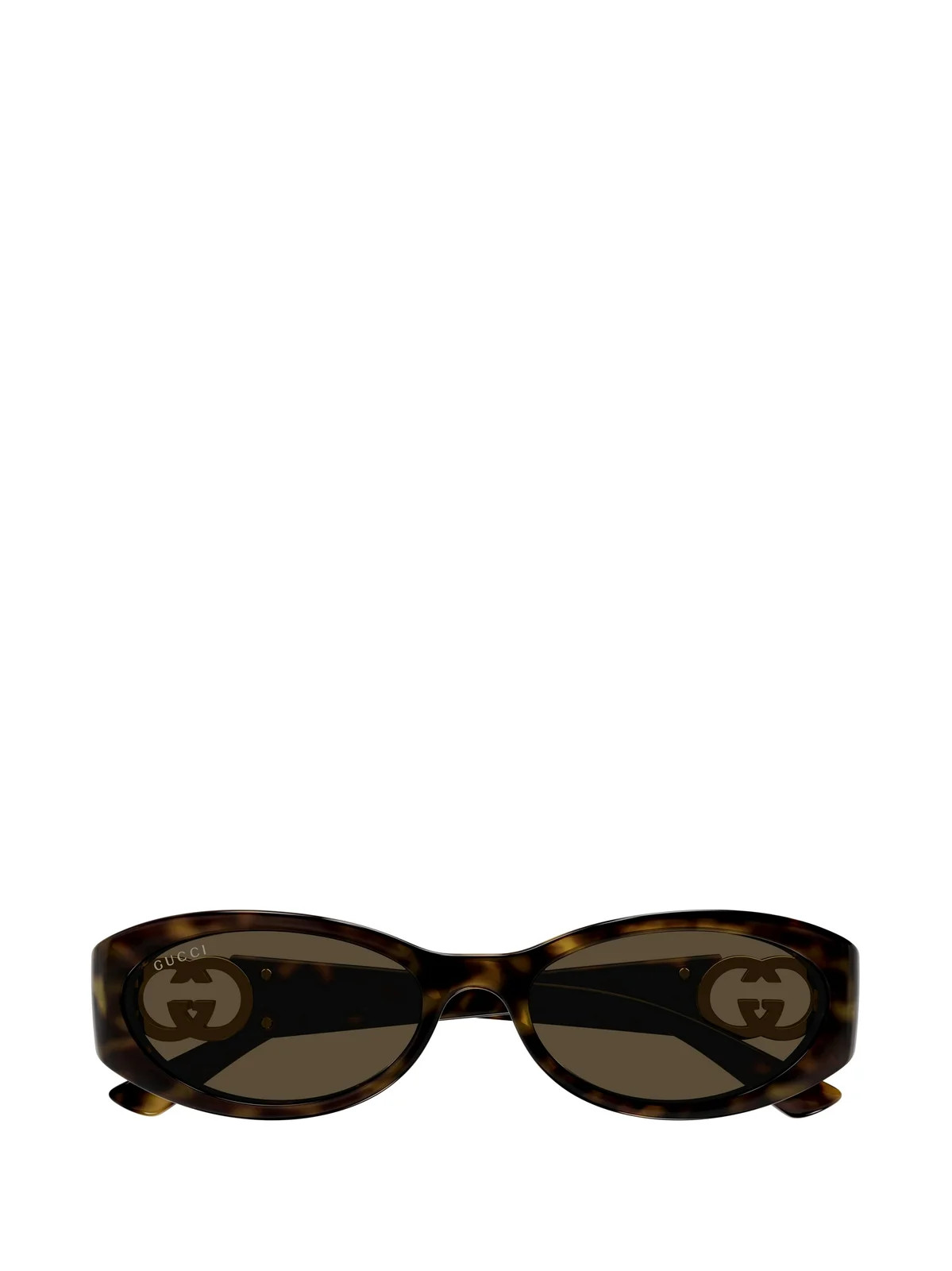 Gucci Eyewear Oval Frame Sunglasses | Cettire Global