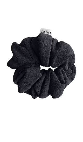 Mat Scrunchie in Charcoal | Revolve Clothing (Global)