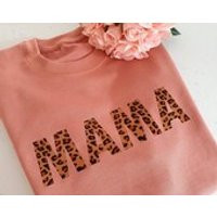 Mama Jumper gift for mum New Mum sweater gift for her Mama Sweater Leopard Print Mama jumper Dusty P | Etsy (US)