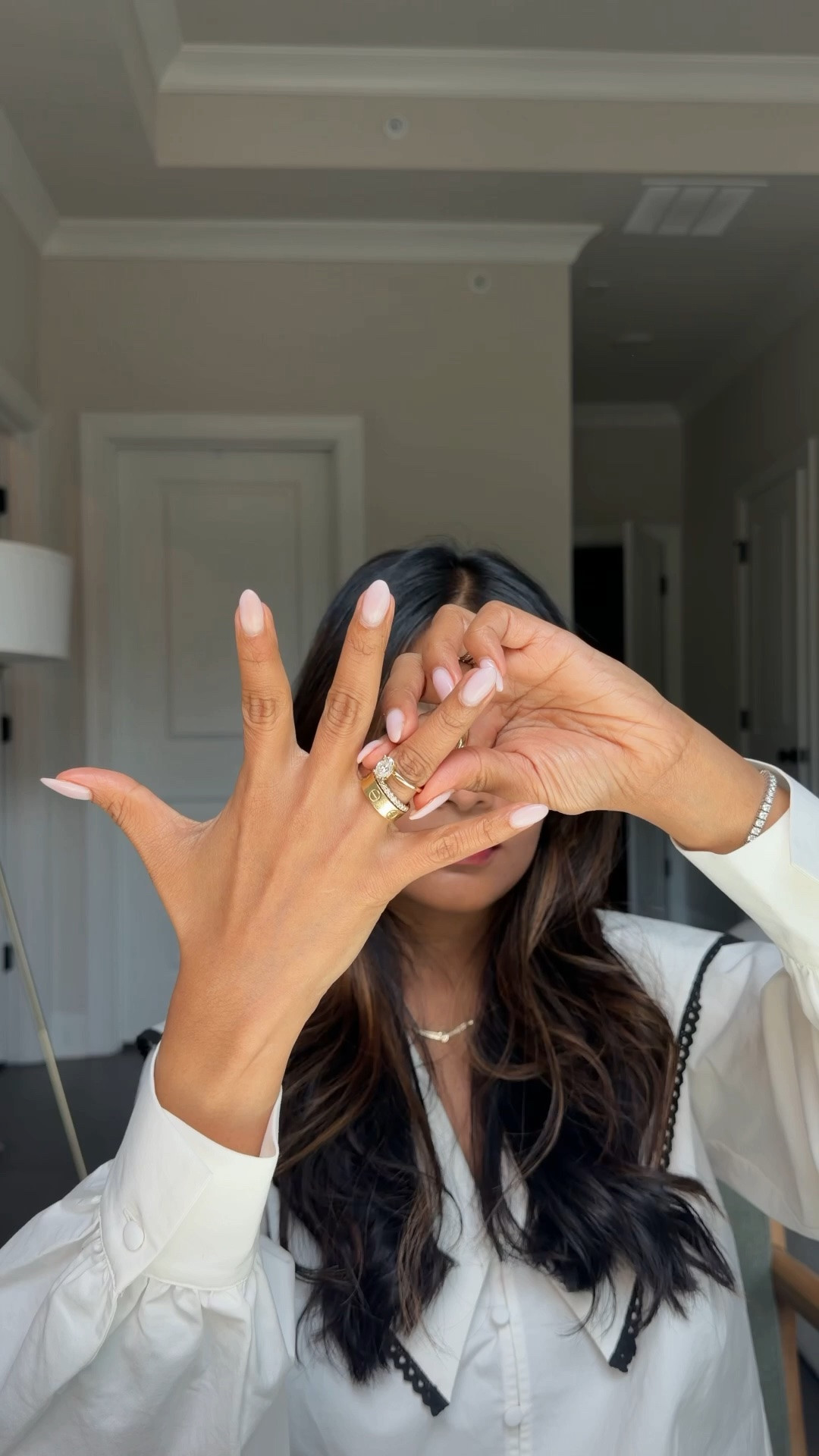 Moissanite engagement ring, and wedding band. Perfect travel rings. ￼
I’m wearing 2ct in engagement ring 
Both in 5.5

#LTKWedding #LTKselfcare #LTKTravel