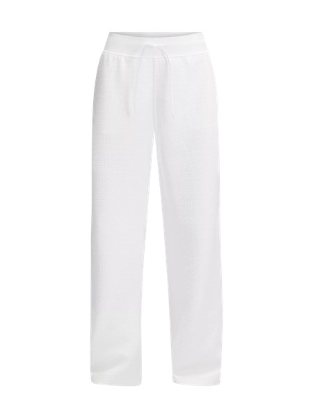 Textured Wide-Leg High-Rise Track Pant | Lululemon (US)